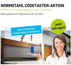 Normstahl Aktion.